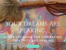 Tablet Screenshot of dreamsthatspeak.com
